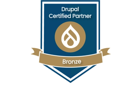 Drupal Certified Partner badge