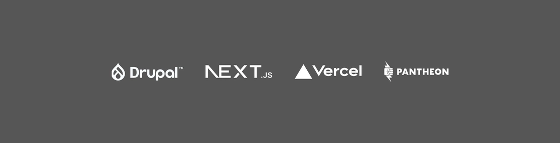 drupal, nextjs, vercel, pantheon